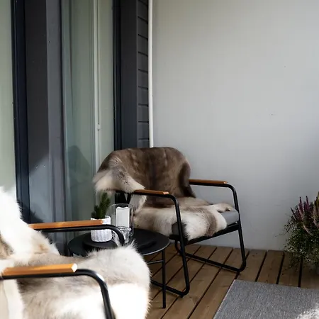 公寓 Scandinavian With Sauna & Parking - Lapnest 罗瓦涅米